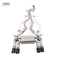 Sistema de Escape Catback de Acero Inoxidable SDO para BMW M3 M4 F80 F82 F83 3.0T 2014-2019, Kit de Mejora de Silenciador Valvetronic de Alto Rendimiento