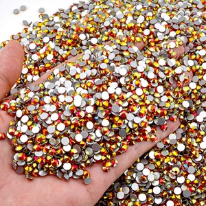 Piedras Brillantes de Alta Calidad OLeeya SS6-SS30, Piedras Planas de Cristal, Diamantes de Imitación sin Fijación en Caliente para Decoración de Uñas - Product Image 4