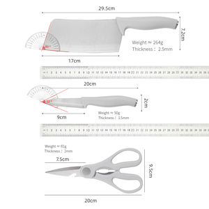 سكاكين مطبخ بالجملة ، أطقم مطبخ من أربع قطع ، سكاكين مطبخ ، مقصات ، سكاكين فواكه - Product Image 2