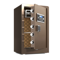 Caja de seguridad digital de seguridad electrónica de acero de gran tamaño a precio de fábrica, puerta de bóveda ignífuga para seguridad del hogar de oficina