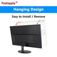Einfach Setzen Auf/Off Acryl Anti Bluelight Filter für 23,8 zoll Desktop-Computer Schutzhülle Augen Kleine Paket Screen Protector
