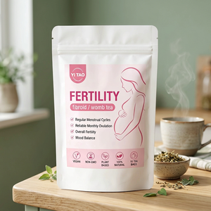 Thé de Fertilité pour Femmes Adultes : Favorise des Ciclus Menstruels Réguliers, Ovulation Fiable, Santé Utérine, Équilibre de l'Humeur - 10 Sachets (Complément Alimentaire) - Product Image 1