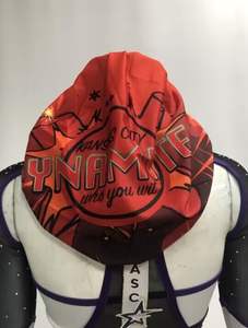 Usine Cheer <span class=keywords><strong>Majorette</strong></span> vendant des bonnets en soie réversibles et des enveloppes de cheveux en satin bonnets de cheveux en satin de sommeil avec logo personnalisé - Product Image 5