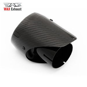 Embout d'échappement pour Porsche Cayenne Embouts d'échappement en fibre de carbone pour voiture universelle pour <span class=keywords><strong>Audi</strong></span> A3 A4 A5 A6 A7 Q3 Q4 Q5 Q7 - Product Image 3