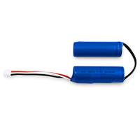 Batterie Li-ion 18650 7.4V 3500mAh 2S1P Grade A Rechargeable pour Robot, AGV, Balayeuse, AMR