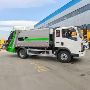 Camions compacteurs de déchets HOWO 8m³ <span class=keywords><strong>à</strong></span> prix d'usine pour la collecte des ordures <span class=keywords><strong>à</strong></span> Trinité-et-Tobago/<span class=keywords><strong>Maurice</strong></span> - Product Image 4