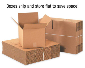 Boîtes en papier ondulé brun, nouveautés, bon marché, pour expédition, livraison gratuite - Product Image 6