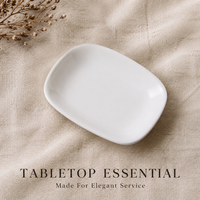 Plat à sauce en porcelaine céramique pour le service en chambre d'hôtel et les tables de restaurant – Approvisionnement en gros pour les acheteurs de l'hôtellerie – Vente en gros mondiale