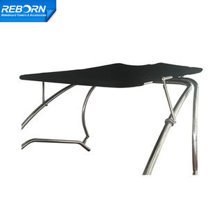 Yacht extra large 1970V pour le surf avec toboggan aquatique, toit pare-soleil, coque en fibre de verre et PVC noire - Product Image 1