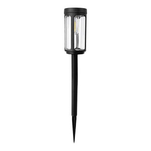 Luces solares para jardín, lámpara LED negra de 44cm, resistente al agua, para exteriores, camino, césped, decoración de patio - Product Image 3