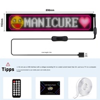 Pantalla de publicidad de camión LED grande Devil's Eye, tira inteligente dinámica para programación de aplicaciones Bluetooth, conectividad USB IP65, 2 paquetes