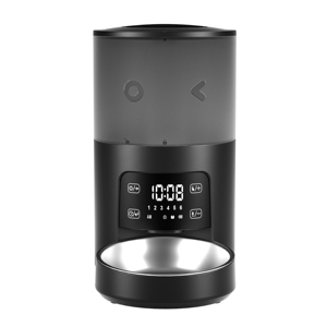 Distributeur automatique de nourriture pour animaux de compagnie 6L, bol en acier inoxydable, distributeur intelligent pour chiens et chats, alimentation lente, anti-blocage, rechargeable - Product Image 2