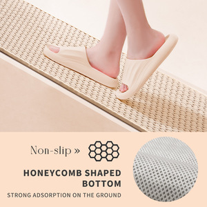 พรมปูพื้นห้องครัว ผ้าฟลีซ รูปทรงสี่เหลี่ยมผืนผ้า กันลื่น ซักได้ ทนต่อคราบสกปรก ซึมซับน้ำ แห้งเร็ว สไตล์มินิมอล พรมปูพื้นในบ้าน - Product Image 5