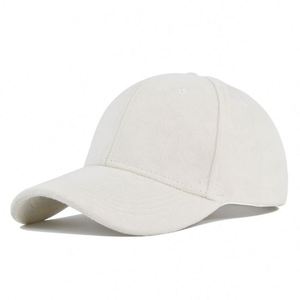 Custom Label Embroidery Logo Women Men Vintage <b>Baseball</b> <b>Cap</b> Classic Suede Adjustable <b>Plain</b> Hat Fall Winter Promotion Gift - Product Image 3