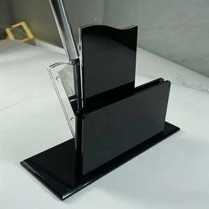 Hot Sale High Quality <b>Acrylic</b> Holder <b>Block</b> Kitchen Knife Sets for Home Use - Product Image 5