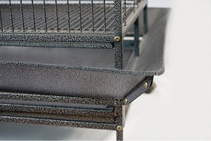 <span class=keywords><strong>Jaula</strong></span> de Lujo <span class=keywords><strong>para</strong></span> Loros de Acero Inoxidable con Ruedas - Gran Espacio <span class=keywords><strong>para</strong></span> Guacamayos y Canarios - Product Image 5