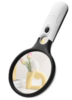 Magnifier with LED Light Handheld Magnifying Glass 3 LED Lamp Magnifying Glass for Elderly People for Reading