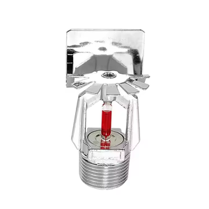 Rociador contra incendios de metal y vidrio con sensor de temperatura y conexión roscada - Product Image 2