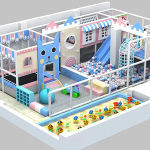 Aires de jeux intérieures modulaires 3D gratuites pour enfants, équipements de jeux souples, équipements de jeux pour enfants - Product Image 1