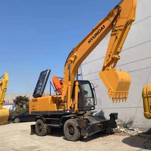 Nouvelle Mini-Excavatrice sur Roues Hyundai 21 Tonnes 210W-7 Originale de Haute Qualité pour la Construction - Product Image 5