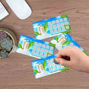 Tarjetas Rasca y Gana Personalizadas para Campañas de Marketing, Impresión Digital a Todo Color, Índices de Ganadores Personalizados - Product Image 4