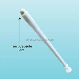 Disposable Plastic Vaginal <strong>Suppository</strong> <strong>Applicators</strong> Individually Wrapped <strong>Suppository</strong> <strong>Applicator</strong> for Women - Product Image 2