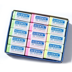 Gommes à effacer en caoutchouc Tikky 30 couleurs, promotionnelles, souples, pour enfants, fournitures scolaires au Nigeria, au meilleur prix - Product Image 1