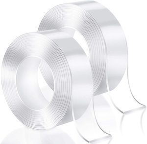 Ruban adhésif multifonction Double face, en Gel Transparent lavable, sans traces, réutilisable, nano mm - Product Image 1