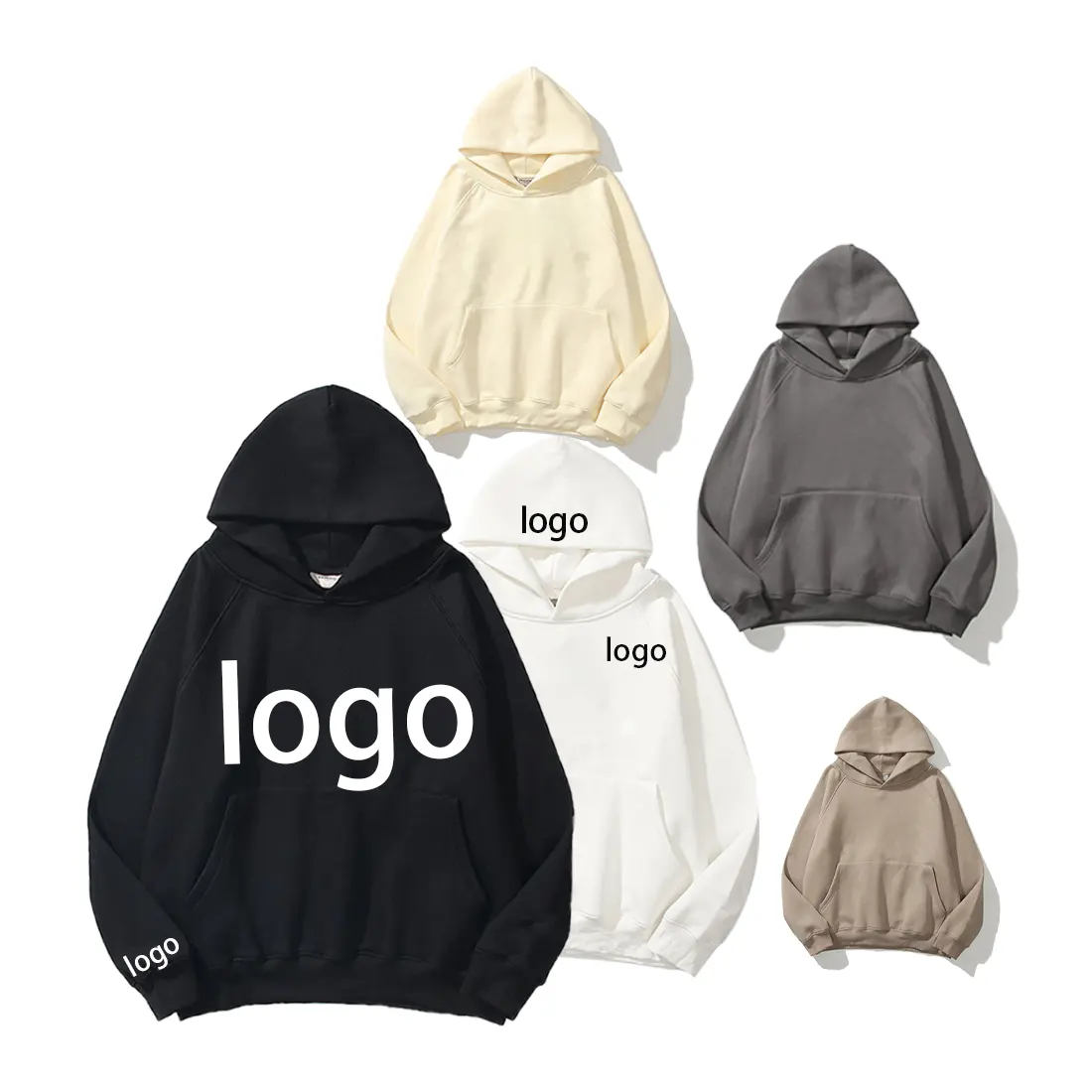 Cheap brand High Quality Hoodies Sweatshirts Polyester Oversize Sweater Blank Sublimation Hoodies For Diy Printing