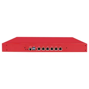 BKHD 1U monté en rack Tiger Lake Core i5 1135G7 6x2.5GbE routeur de pare-feu domestique commercial Compatible Pfsense Mikrotik 1449NP