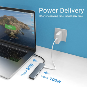 อะแดปเตอร์ USB ฮับ4K 60Hz 30Hz Type C TO HD 2.0 USB 3.0 Pd 100W สำหรับ MacBook Air <span class=keywords><strong>Pro</strong></span> <span class=keywords><strong>iPad</strong></span> <span class=keywords><strong>Pro</strong></span> <span class=keywords><strong>M1</strong></span> PC อุปกรณ์เสริม USB HUB - Product Image 6