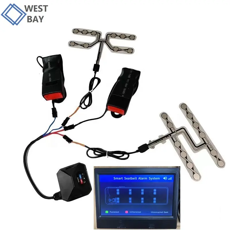 Westbay Seatbelt Alarm System Seat Belt Warning Car Alarm Sensors Passenger Seat Occupancy Sensor