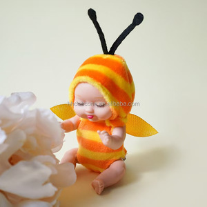 Nouvel Arrivage Tendance Vente en Gros Poupée <span class=keywords><strong>de</strong></span> 11 cm, Petite Poupée Bébé Endormi Réaliste pour Jeu <span class=keywords><strong>d</strong></span>'<span class=keywords><strong>Habillage</strong></span>, Cadeau <span class=keywords><strong>de</strong></span> Noël pour Enfants, Jouet <span class=keywords><strong>D</strong></span>écoratif - Product Image 6