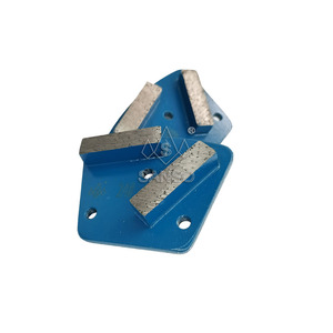 <span class=keywords><strong>3x</strong></span> M 6 trous, segments à double pointe, meules diamantées pour le ponçage de sols en béton - Product Image 1