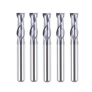 5PCS Hartmetall-Schaft fräser CNC-Fräser 5/16 "Fräser für das Metall-Aluminium-Fräsen