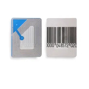 In Stock 8.2mhz Rf 30*40mm Sticker Eas Eas Anti-theft Alarm Rf Magnetic Sticker Security Soft Label For Retail Store