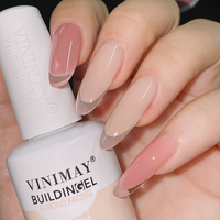 VINIMAY Usine Personnalisée Uv Gel Builder 1kg No Burn Nail Extension BIAB Gel Builder Vente en Gros Build Gel en Bouteille à Faible quantité minimale de commande