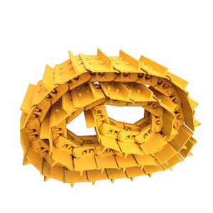 Chaîne de chenilles jaune pour bulldozer, ensemble de pièces de train de roulement, maillon de chenille pour bulldozer D6D, engins de construction - Product Image 4