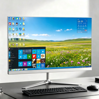PC Todo en Uno de 21.5 y 23.8 Pulgadas, Core I5 I7 I9, Monobloque, Computadoras de Juego Todo en Uno, Computadoras de Escritorio para Gamers, PC AIO Barebone de 19 Pulgadas