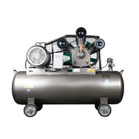 Kompresor Udara Portabel Industri Komersial Merek Terlaris 350 L Tangki 11 KW 15 HP Pendingin Udara Berpelumas Piston