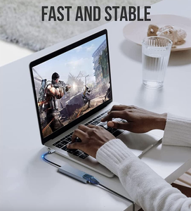 <span class=keywords><strong>Adaptador</strong></span> Hub <span class=keywords><strong>USB</strong></span> C 5 en 1 con <span class=keywords><strong>HDMI</strong></span> 4K, Ethernet de 1000 Mbps, <span class=keywords><strong>USB</strong></span> 3.0, <span class=keywords><strong>USB</strong></span> 2.0 y PD de 100 W, Dongle Multipuerto para MacBook, iPad y Laptop, Venta al Por Mayor - Product Image 5