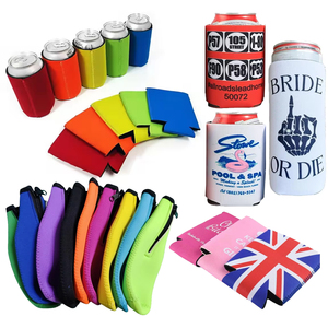 Enfriador de latas de neopreno de 330ml de Color sólido personalizado Kooizes, soporte plegable para latas de <span class=keywords><strong>cerveza</strong></span>, Enfriador de latas para 12oz - Product Image 4