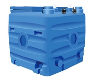 Station de relevage des eaux usées intégrée à double pompe, grande capacité, haute pression, pour le traitement des eaux pluviales et des eaux usées à usages multiples Mslr1000