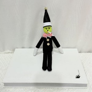 Peluche del <span class=keywords><strong>Grinch</strong></span>, Monstruo Verde de Peluche, Muñeco Decorativo Navideño, Adorno para Estantería, Regalo para Niños, Venta al Por Mayor - Product Image 5