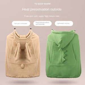 Mềm Mùa Đông Phim Hoạt Hình Ấm Windproof Trẻ Sơ Sinh Tàu Sân Bay Xe Đẩy Em Bao Gồm Áo Choàng Trùm Đầu Cho Trẻ Sơ Sinh - Product Image 5