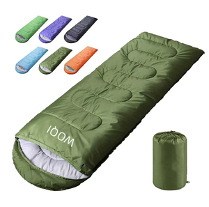 WOQI Vente Chaude Sacs <span class=keywords><strong>de</strong></span> <span class=keywords><strong>Couchage</strong></span> <span class=keywords><strong>de</strong></span> Camping Portables Confortables pour Extérieur, en <span class=keywords><strong>Coton</strong></span> Creux <span class=keywords><strong>de</strong></span> Type Enveloppe - Product Image 1