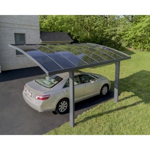 Cantilever <span class=keywords><strong>Abri</strong></span> de voiture Aus En Aluminium Avec Solaire Gris De Toiture En Polycarbonate Pour <span class=keywords><strong>Garage</strong></span> - Product Image 1