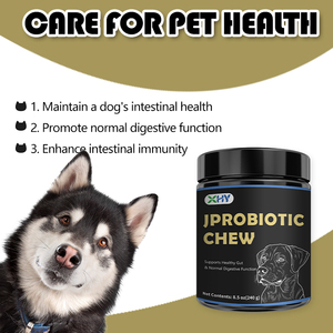 Suplemento de Probióticos para Cães em Forma de Guloseimas, Probióticos Macios com Enzimas Digestivas para Cães - Product Image 3