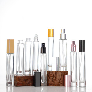 Botella <span class=keywords><strong>de</strong></span> Vidrio para Perfume <span class=keywords><strong>de</strong></span> 10 ml con Atomizador y Botellas con Rodillo, Tapa <span class=keywords><strong>de</strong></span> Rosca, Serigrafí<span class=keywords><strong>a</strong></span> para Aceites Esenciales, Sérum para el Cuidado <span class=keywords><strong>de</strong></span> la Piel - Product Image 1