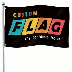 Banderas Personalizadas Coloridas de Poliéster 100D de 3x5 pies, Venta al por Mayor de Fábrica, Colores Vivos, para Uso en Interiores y Exteriores - Product Image 6